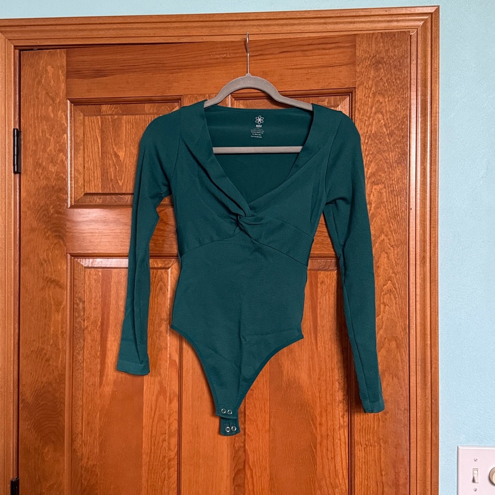 Aura Teal Bodysuit